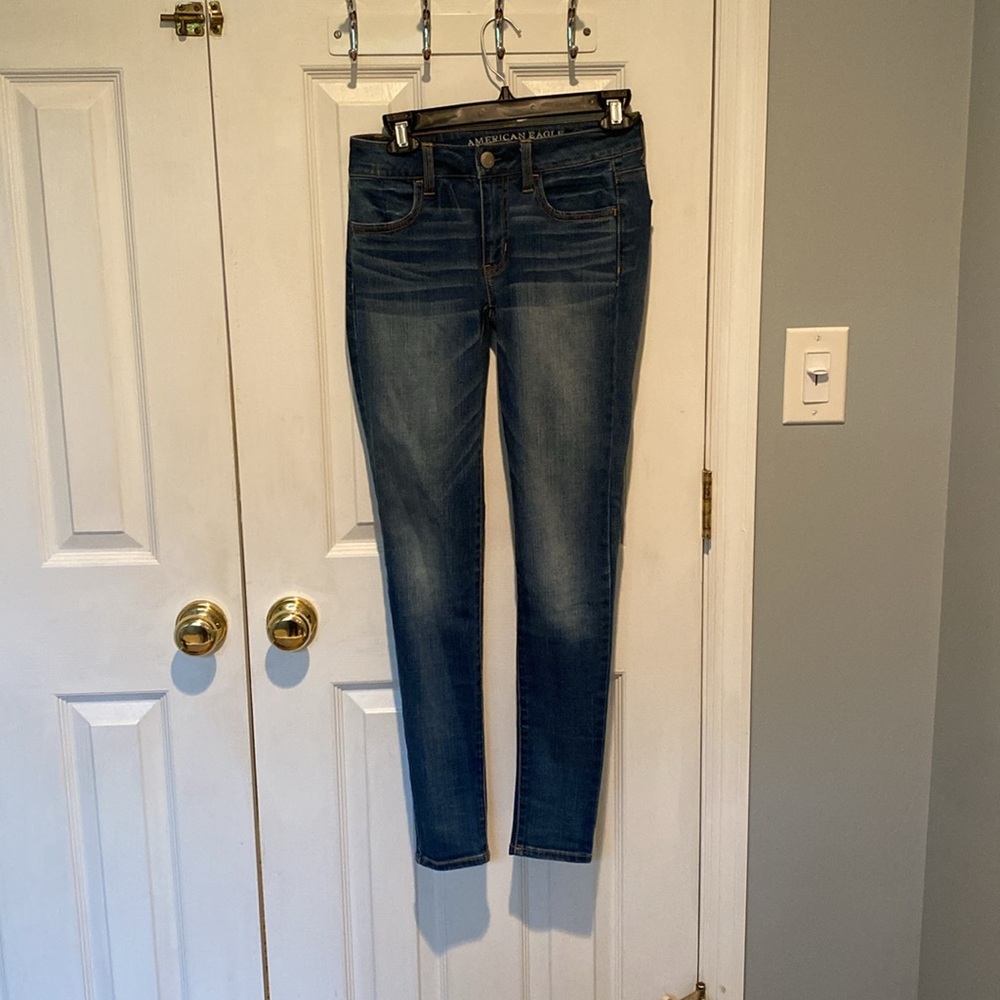 American Eagle Women's Blue Jeans
